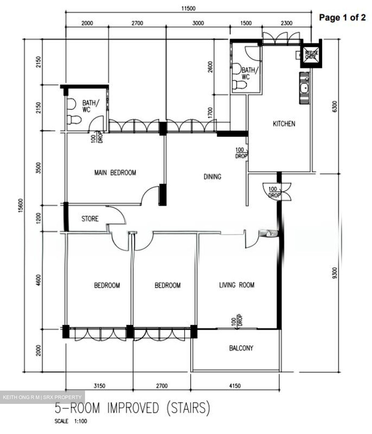 Blk 165 Woodlands Street 13 (Woodlands), HDB 5 Rooms #536970631